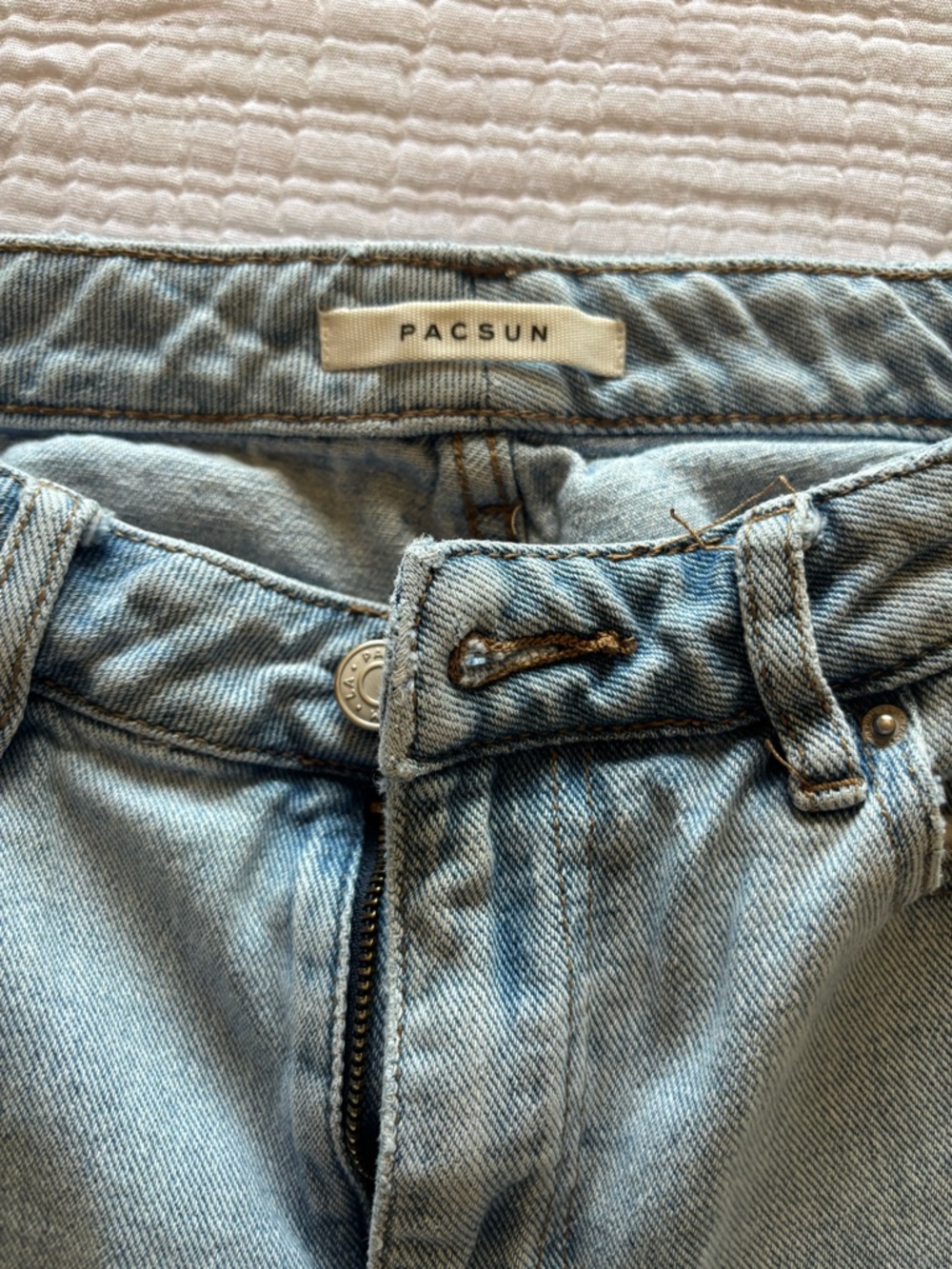 Pacsun Light Wash Denim Jeans